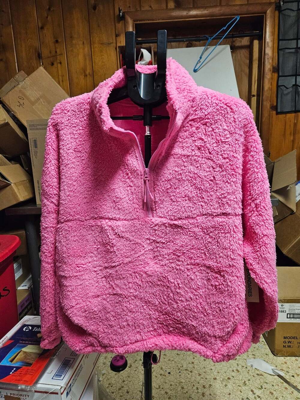 (324) No Boundaries Plush Half-Zip Pullover